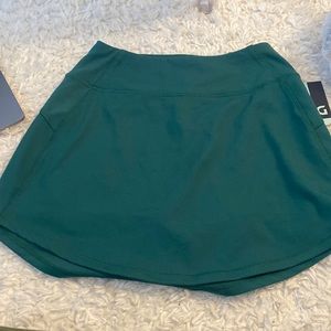 Dicks DSG green tennis skort